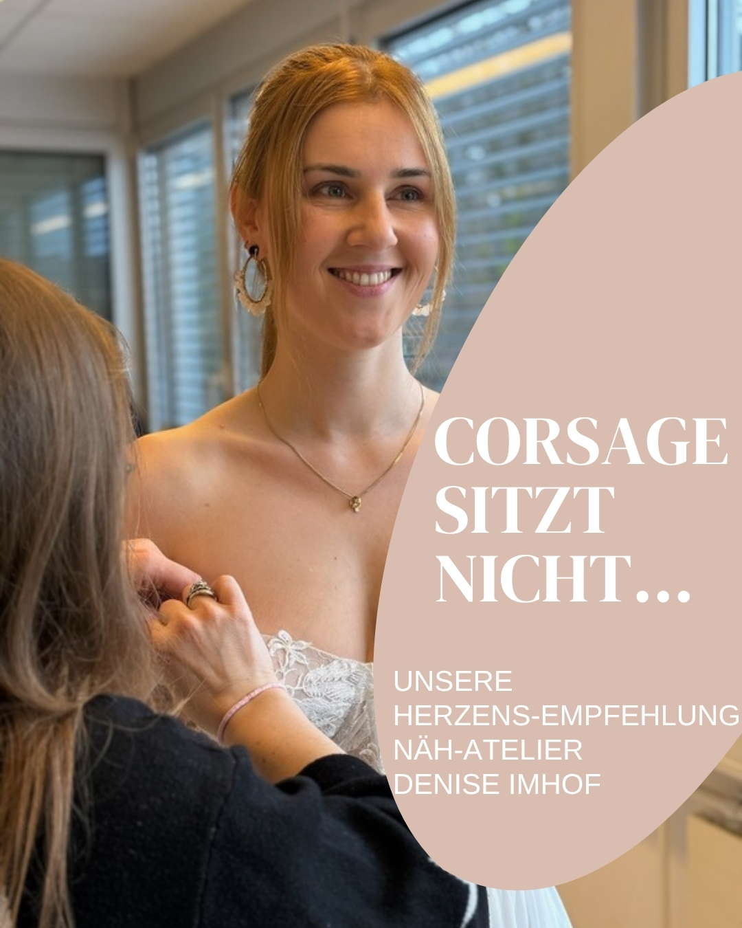 Dein Brautkleid sitzt noch nicht perfekt? 👰🏼‍♀️