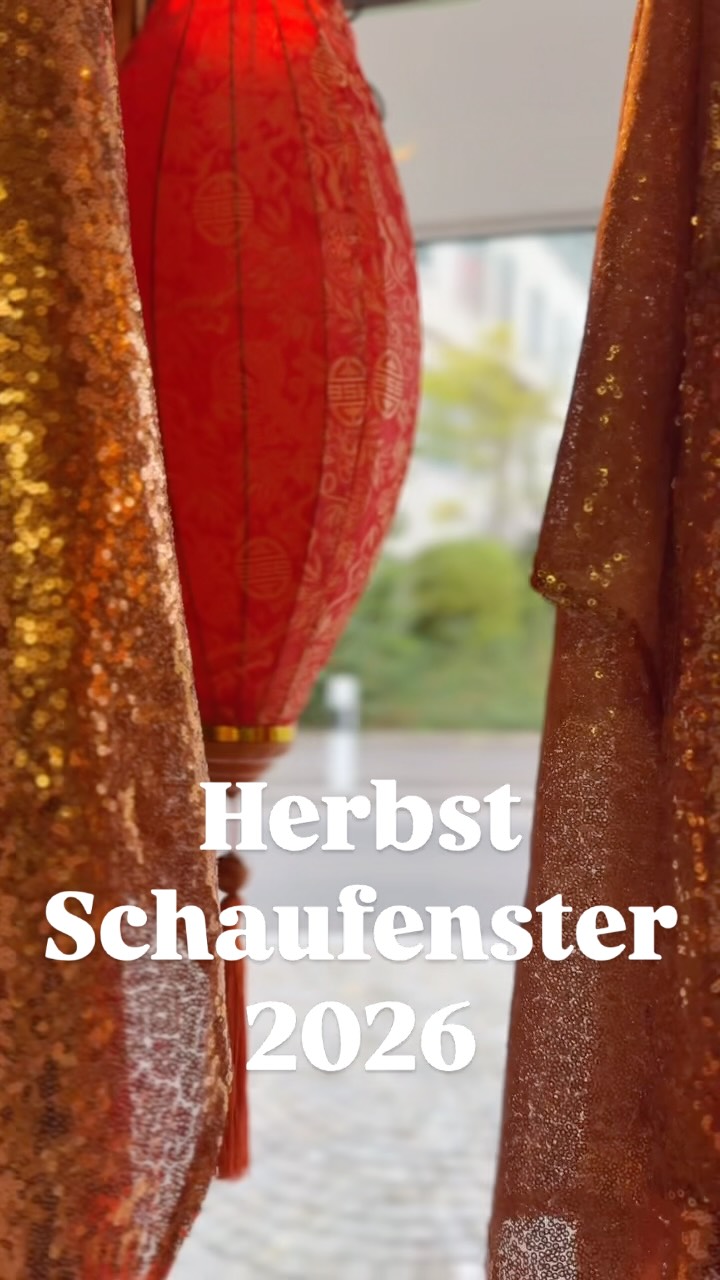 Unser Schaufenster hat sich für den Herbst 2026 herausgeputzt.
